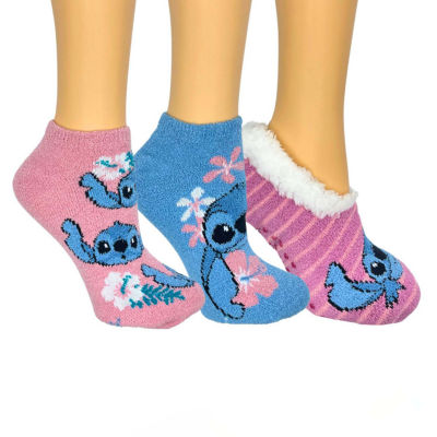 Gift Set Womens Stitch 3 Pair Slipper Socks