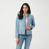 JS Jessica Simpson Womens Denim Midweight Jacket, Color: Zion
