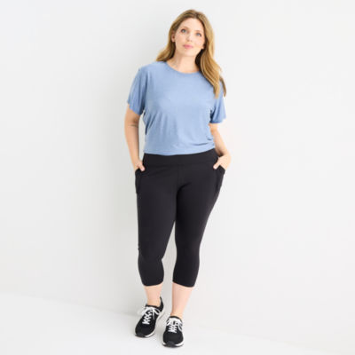 Xersion EverUltra™ Womens High Rise 21" Plus Cropped Legging