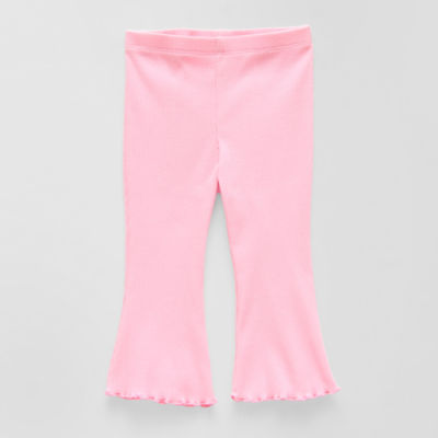 Okie Dokie Baby Girls Flare Full Length Leggings