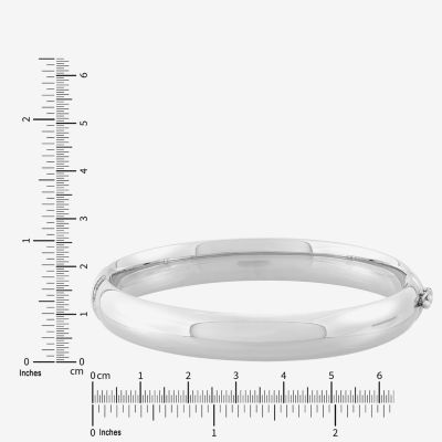 Silver Addiction Womens Sterling Silver Bangle Bracelet