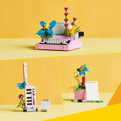 LEGO® Typewriter With Flowers 31169 Building Set (363 Pieces)