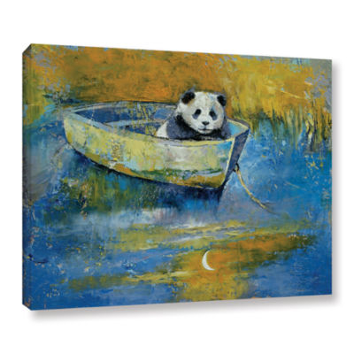 Brushstone Panda Sailor Gallery Wrapped Canvas Wall Art