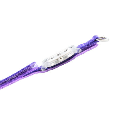 Disney Anna Girls Purple Strap Watch Wds000782