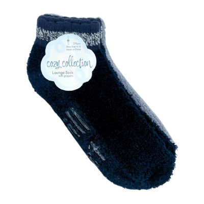 Cozy Low Cut Womens 3 Pair Slipper Socks