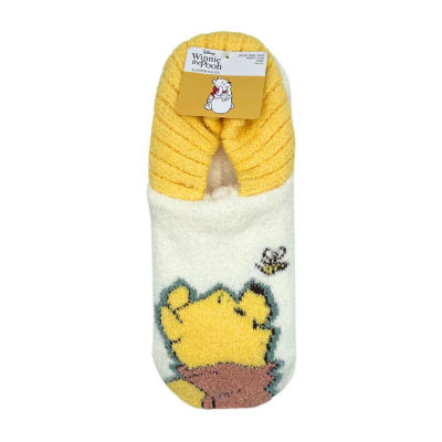 Womens Winnie The Pooh 1 Pair Slipper Socks