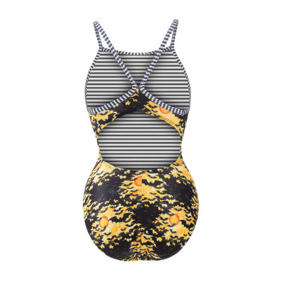 Dolfin Womens Easy-on + Easy-off Juniors One Piece Swimsuit