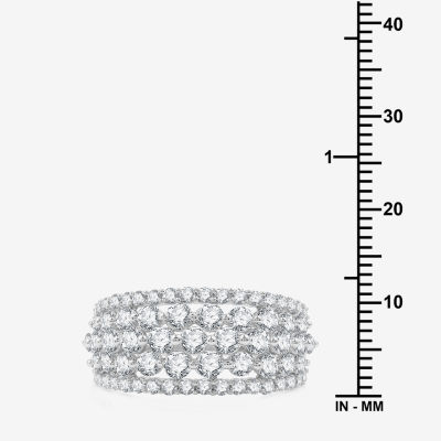 2 CT. T.W. Lab Grown White Diamond 10K Gold Round Band