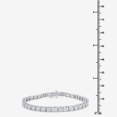 CT. T.W. Lab Grown Diamond Sterling Silver 7.5 Inch Tennis Bracelet