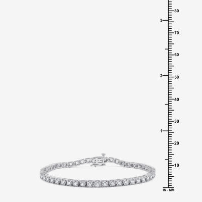 CT. T.W. Lab Grown Diamond Sterling Silver 7.5 Inch Tennis Bracelet