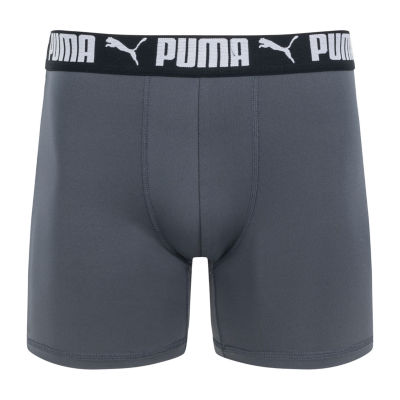 PUMA Mens 4 Pack Boxer Briefs