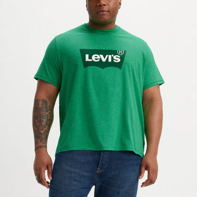 Levi's Relaxed Tall Mens Crew Neck Short Sleeve Regular Fit Graphic T-Shirt