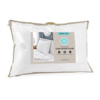 Martha Stewart Gel-Alternative Medium Cloud Support Pillow