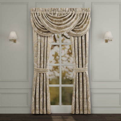 Queen Street Santina Room Darkening Rod Pocket Set of 2 Curtain Panel