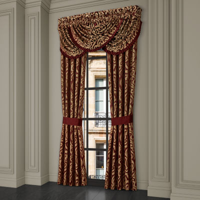 Queen Street Roman Room Darkening Rod Pocket Set of 2 Curtain Panel