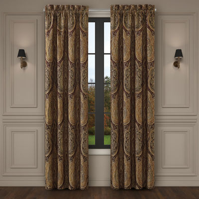 Queen Street Cedar Park Room Darkening Rod Pocket Set of 2 Curtain Panel