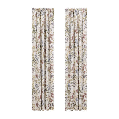 Queen Street Ridgewood Room Darkening Rod Pocket Set of 2 Curtain Panel