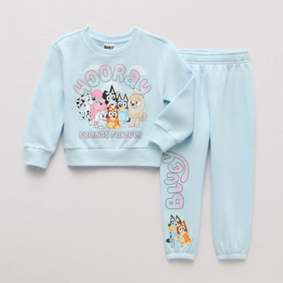 Toddler Girls 2-pc. Fleece Bluey Pant Set