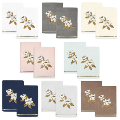 Linum Home Textiles Maggie Embellished 2-pc. Hand Towel
