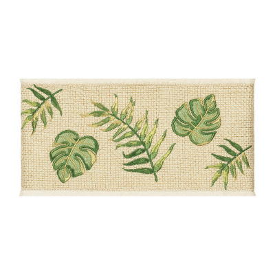 Linum Home Textiles Zoe Embellished Floral Bath Towel
