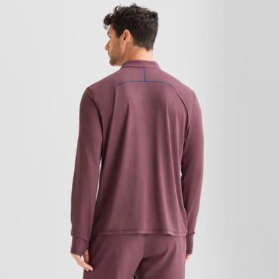 Xersion Mens Long Sleeve Active Quarter-Zip Pullover - JCPenney