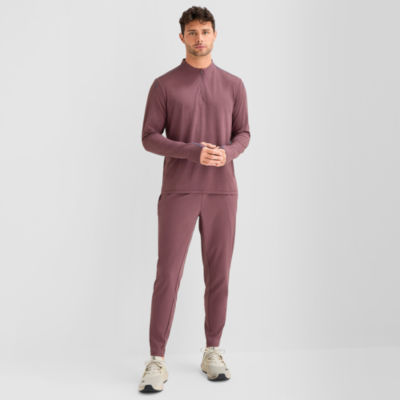 Xersion Mens Long Sleeve Active Quarter-Zip Pullover - JCPenney