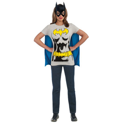 Dc Comics Batman BATGIRL black grey - Kids Unisex Girls and Boys T shirt  Clothing