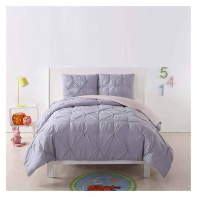 My World Pleated Reversible Comforter Set