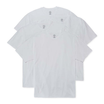 Stafford Heavyweight Mens 4 Pack Short Sleeve Crew Neck T-Shirt Big and Tall