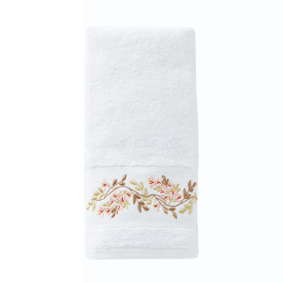 Saturday Knight Misty Floral Bath Towel, Color White JCPenney