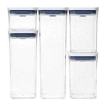 OXO Good Grips POP Food Storage Container, Tall Rectangular, 3.7