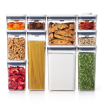 OXO Steel Pop 12-Pc. Food Storage Container Set with Scoop