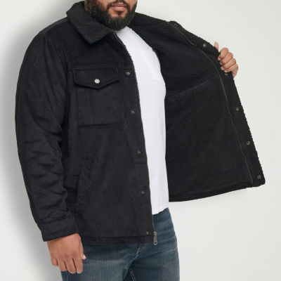 Levi's Corduroy Mens Big and Tall Sherpa Lined Midweight Trucker Jacket ...
