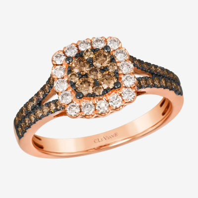 Le Vian® Ring featuring / cts. Chocolate Diamonds® / Nude Diamonds™ set 14K Strawberry Gold
