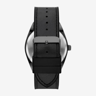 Mens Black Strap Watch Fmdjo295