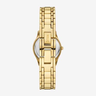 Relic By Fossil Womens Gold Tone Bracelet Watch Zr34651 Pueblo Mall