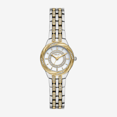 Relic By Fossil Womens Two Tone Bracelet Watch Zr34653 Pueblo Mall