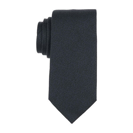 J. Ferrar Raye Solid Tie, One Size, Black