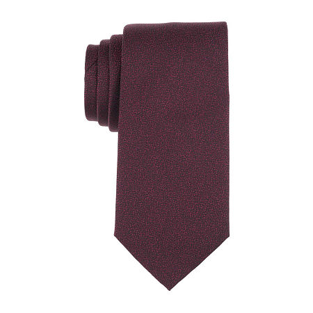 J. Ferrar Raye Solid Tie, One Size, Red