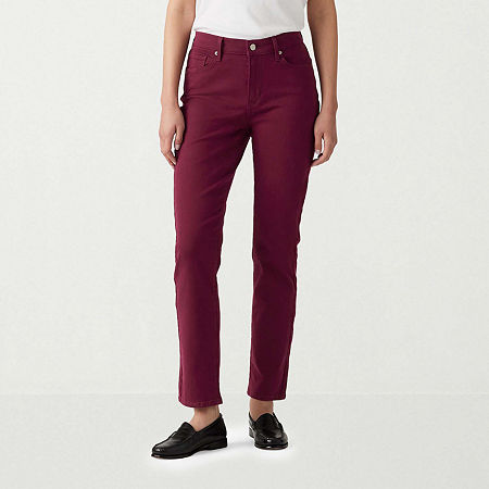 Levi's  Womens Mid Rise Classic Straight Jean, 12, Red