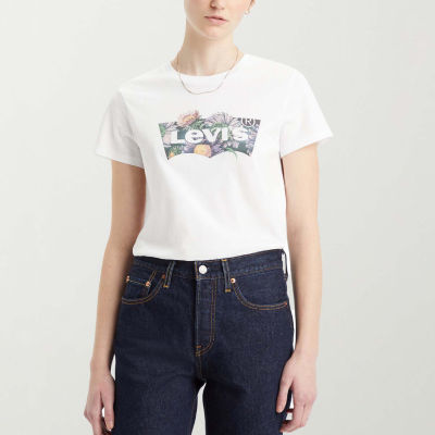 Levi's The Perfect Tee Womens Crew Neck Short Sleeve T-Shirt