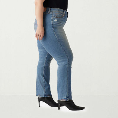 Levi's Plus Womens Straight Leg Jean