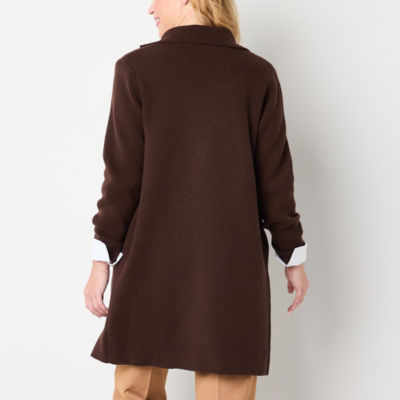 Liz Claiborne Coatigan Midweight Topcoat Coat