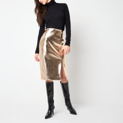 Worthington Womens Pencil Skirt