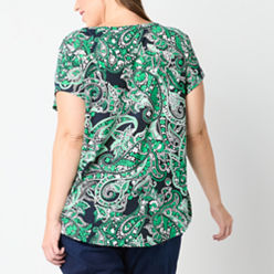 Paisley Tops for Women - JCPenney