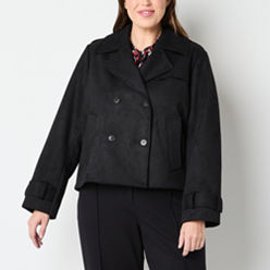 Vintage Liz Claiborne Womens Jacket Small Black Zip Up