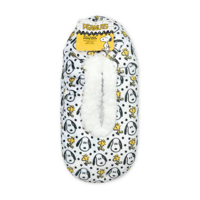 Fuzzy Womens 1 Pair Peanuts Snoopy Slipper Socks