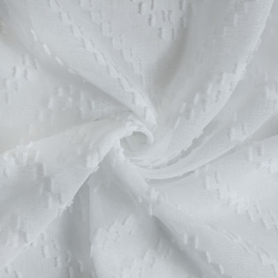 Habitat Regina Grommet Top Sheer Single Curtain Panel