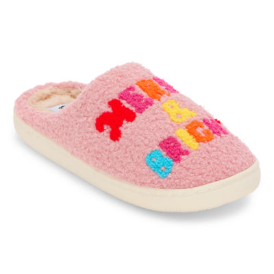 Olivia Miller Holiday Womens Slip-On Slippers