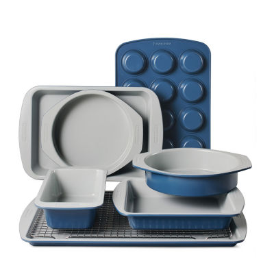 Tramontina Rise 8-pc. Cookie Sheet and Cooling Rack Set